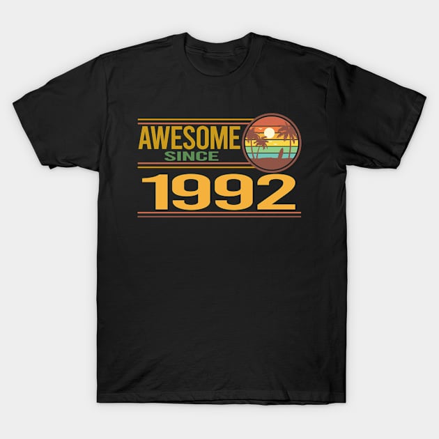 Colorful Sunset 1992 T-Shirt by Hanh Tay